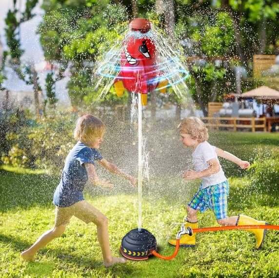 FlySpritz™ - Water Rocket Sprinkler